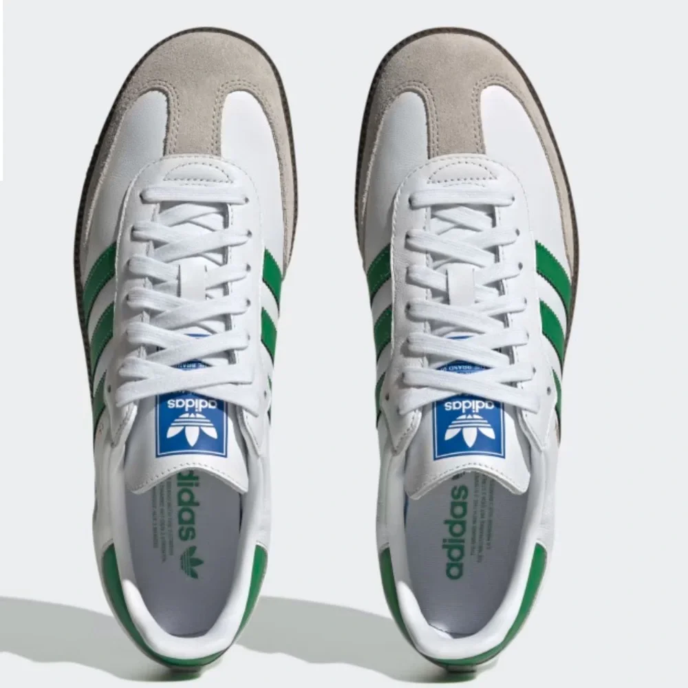 adidas Samba OG White/Green - Picture 6 of 12